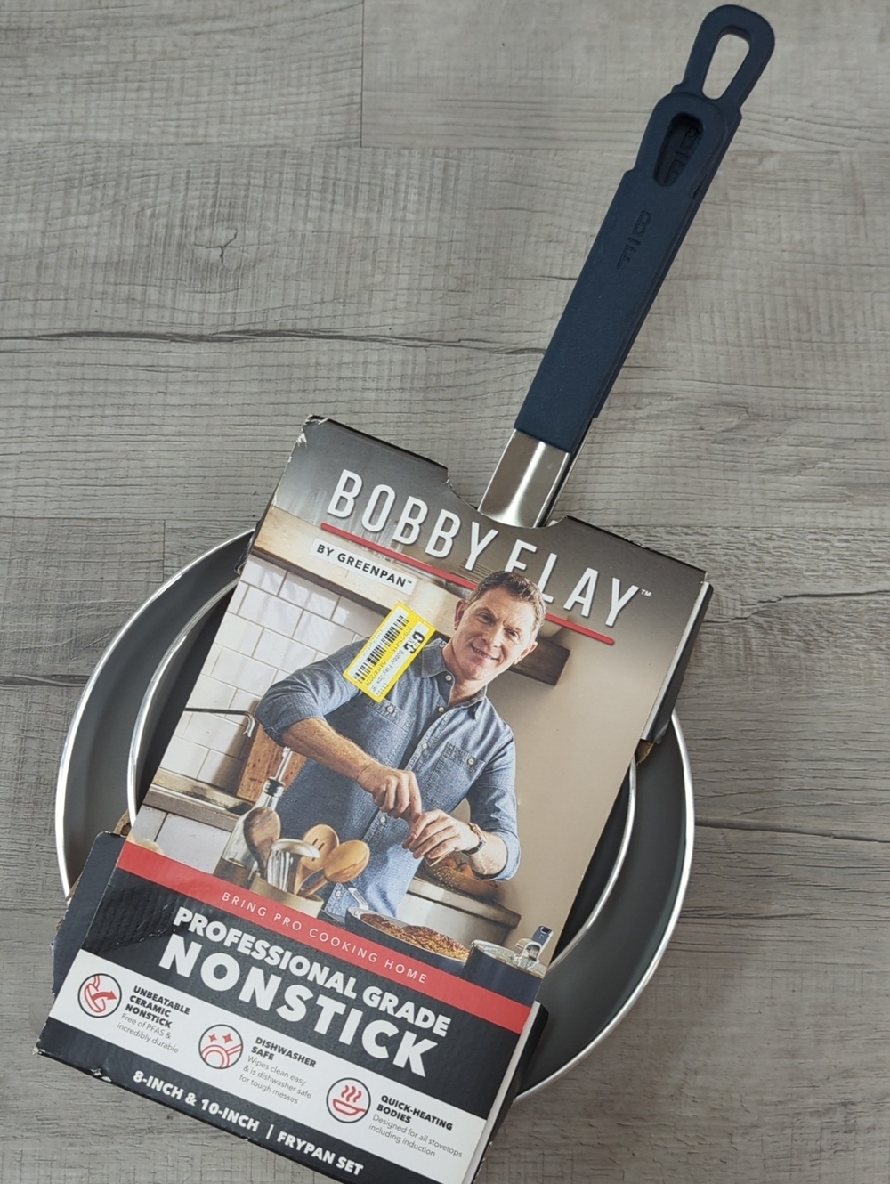 Bobby Flay Professional Grade Nonstick Frypan Set